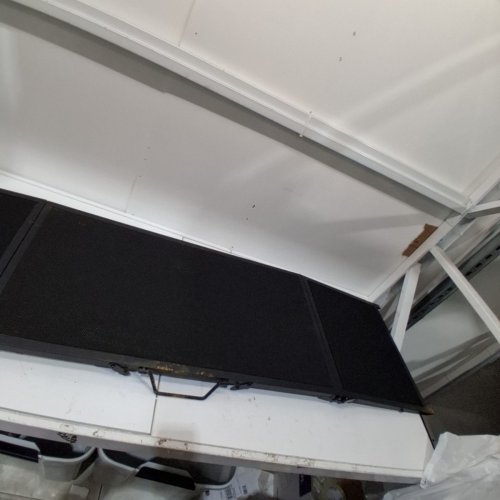 PAWABOO PORTABLE EXTRA LONG AND WIDE DOG RAMP FOR CARS/TRUCKS - 74" X 20" - 300LBS CAPACITY - BLACK (MODEL:EFDDXCX) image 3