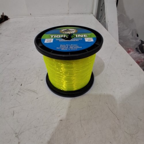 OFFSHORE ANGLER PREMIUM SALTWATER MONOFILAMENT FISHING LINE - 549 YARD, 50 LBS - YELLOW (MODEL: TLM50HP-Y) image 3