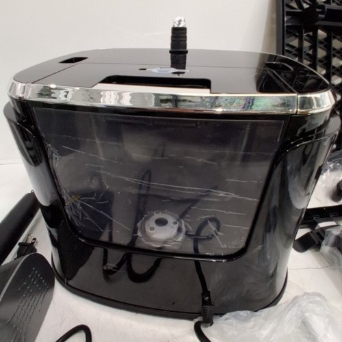 YOPOWER 2-IN-1 STANDING WET AND DRY GARMENT STEAMER - BLACK/SILVER (MODEL: LG7582) image 5