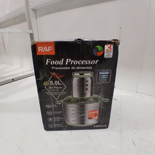 RAF POWERFUL FOOD PROCESSOR - 5.0L - 300W - GREEN/STAINLESS STEEL - (MODEL:R.97014-110) image 6