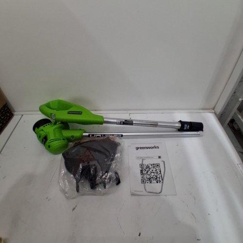 GREENWORKS CORDLESS STRING TRIMMER *TOOL ONLY*- 40V - 12" - GREEN/BLACK (MODEL: STF309) image 2
