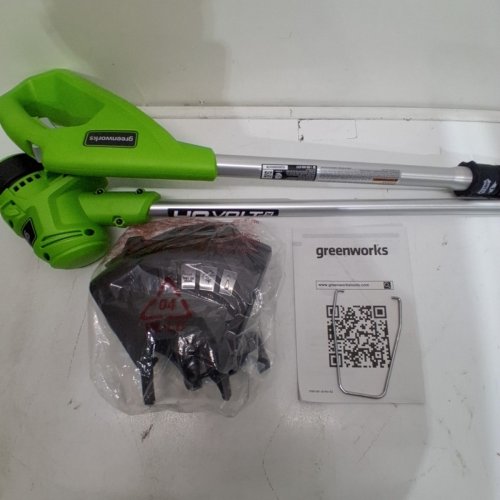 GREENWORKS CORDLESS STRING TRIMMER *TOOL ONLY*- 40V - 12" - GREEN/BLACK (MODEL: STF309) image 3