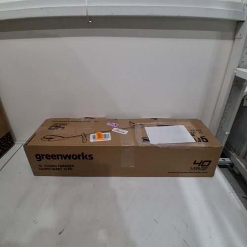 GREENWORKS CORDLESS STRING TRIMMER *TOOL ONLY*- 40V - 12" - GREEN/BLACK (MODEL: STF309) image 4