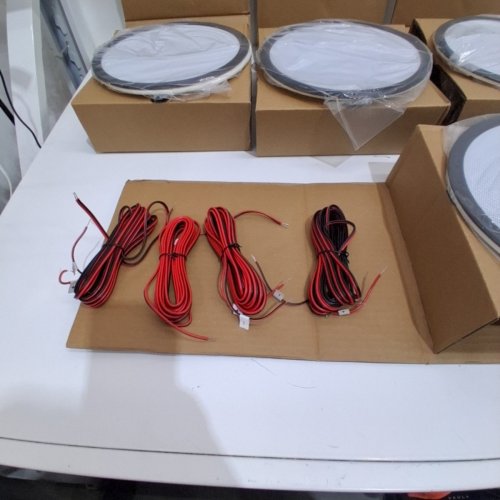 4PK HERDIO IN WALL IN CEILING SPEAKERS - 8" 800 WATTS - WHITE image 3
