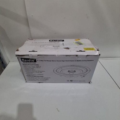 4PK HERDIO IN WALL IN CEILING SPEAKERS - 8" 800 WATTS - WHITE image 5