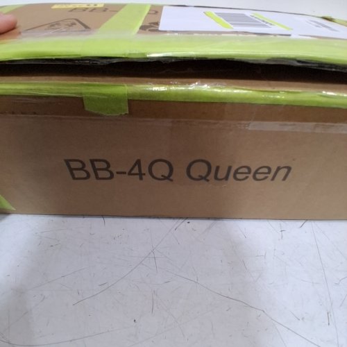 NOISE-FREE EASY ASSEMBLY METAL BED FRAME - QUEEN - BLACK (MODEL- BB-4Q) image 4