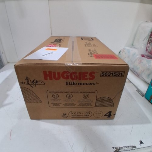 150PK HUGGIES DISNEY LION KING LITTLE MOVERS DIAPERS - SIZE 4 image 3