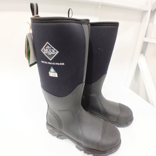 MEN'S MUCK BOOT CO. ARCTIC PRO CSA STEEL TOE WINTER WORK BOOTS - SIZE 10 - BLACK (MODEL: ACPCSA0) image 2