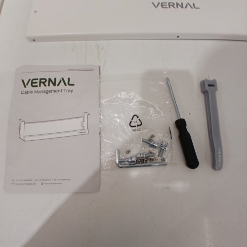 VERNAL CABLE MANAGEMENT TRAY - 23" - WHITE (MODEL: SED0220) image 3