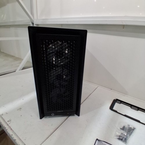 CORSAIR FRAME 4000D LCD RS ARGB PREMIUM MID-TOWER PC CASE - 14.5" LCD TOUCHSCREEN - 19.1" X 9.4" - BLACK - (MODEL: CC-9011326-WW) image 6