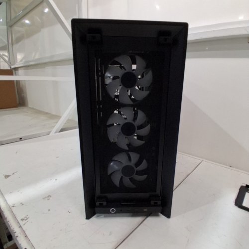 CORSAIR FRAME 4000D LCD RS ARGB PREMIUM MID-TOWER PC CASE - 14.5" LCD TOUCHSCREEN - 19.1" X 9.4" - BLACK - (MODEL: CC-9011326-WW) image 7
