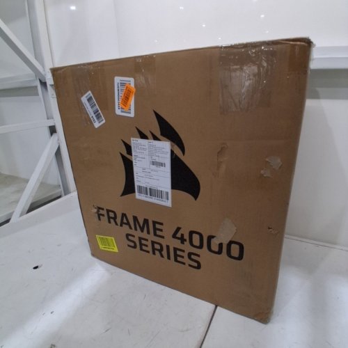 CORSAIR FRAME 4000D LCD RS ARGB PREMIUM MID-TOWER PC CASE - 14.5" LCD TOUCHSCREEN - 19.1" X 9.4" - BLACK - (MODEL: CC-9011326-WW) image 9