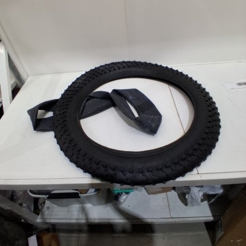 KENDA JUGGERNAUT BIKE TIRE FOR FAT WITH VALVE TUBE - 26'' X 4.5'' - 30TPI - BLACK image 2