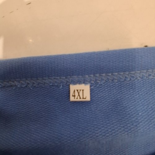 BUTTERFLY LONG SLEEVE SHIRT - 4XL - BLUE image 3