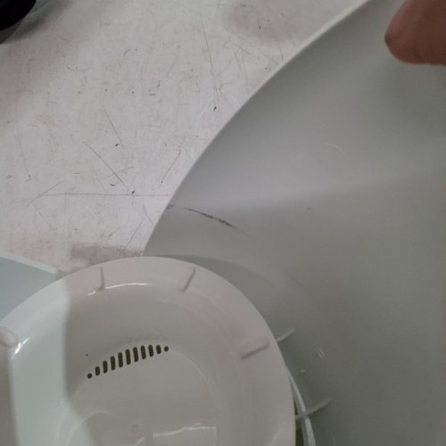 OXO GOODGRIPS TOILET PLUNGER NO TOUCH CANISTER- WHITE image 3