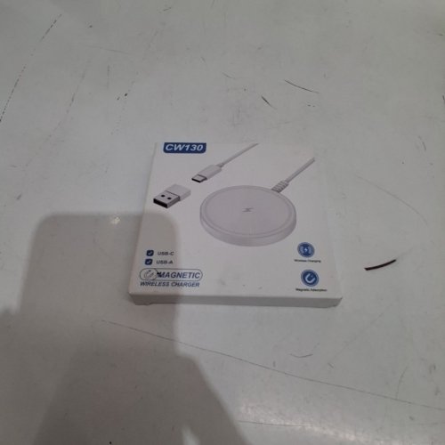 BENFEI 2-IN-1 MAGENETIC WIRELESS CHARGER USB-A / USB-C - 15W OUTPUT - BLACK - (MODEL: CW130) image 2