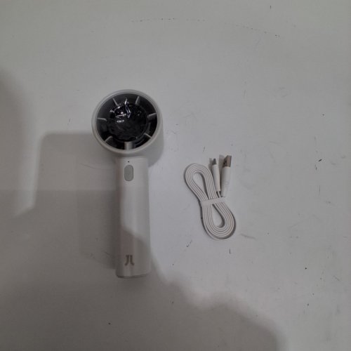 JISULIFE PORTABLE HANDHELD FAN LIFE10S - 5-SPEED - GRAY/WHITE - 5000MAH - (MODEL: HANDHELD FAN LIFE10S) image 3