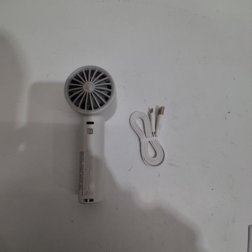 JISULIFE PORTABLE HANDHELD FAN LIFE10S - 5-SPEED - GRAY/WHITE - 5000MAH - (MODEL: HANDHELD FAN LIFE10S) image 4