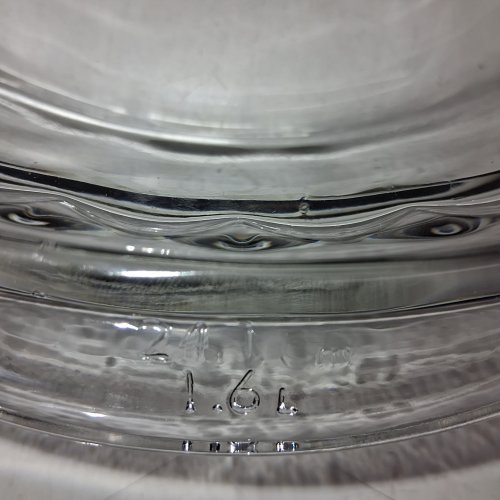 2PK LIBBEY GLASS PIE DISHES - 9.5" X 1.6" - CLEAR image 2