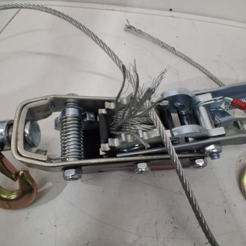 COME ALONG RATCHET POWER PULLER TOOL WINCH WITH 5 TON PULLING CAPACITY - 11.5FT (MODEL:JX50) image 3