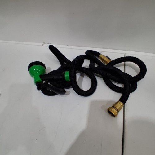 JOEYS GARDEN EXPANDABLE GARDEN HOSE - 25FT - BLACK image 2
