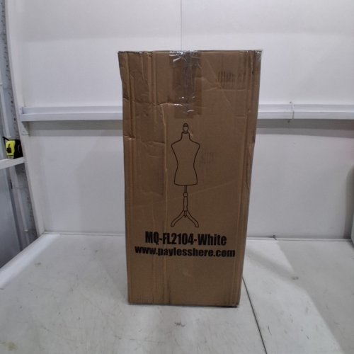 DRESS FORM FEMALE MANNEQUIN WITH STAND - 58" - 67" - WHITE (MODEL: MQ-FL2104-WHITE) image 5