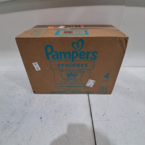 144PK PAMPERS CRUISERS 360° WITH STRETCHY WAISTBAND - SIZE 4 image 2