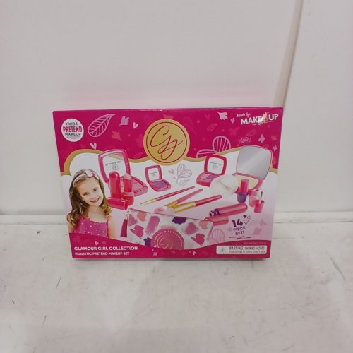 14PC MAKEITUP KID'S PRETEND MAKEUP GLAMOUR GIRL COLLECTION REALISTIC MAKEUP SET image 2