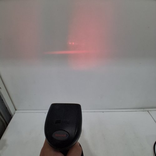 HONEYWELL XENON HANDHELD BARCODE SCANNER WITH BASE - BLACK (MODEL: 1900) image 2