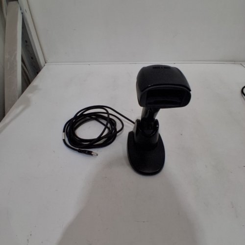 HONEYWELL XENON HANDHELD BARCODE SCANNER WITH BASE - BLACK (MODEL: 1900) image 3