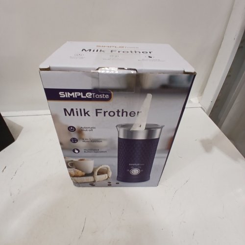 SIMPLETASTE 4-IN-1 HOT & COLD MILK FROTHER - 300ML CAPACITY - BLUE (MODEL: 706NA-0003 image 4