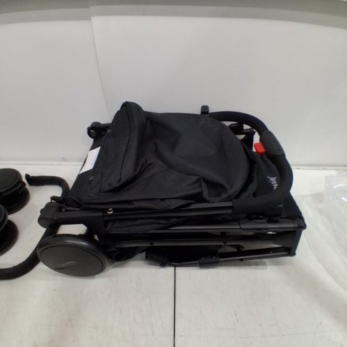 PYLE JOVIAL LIGHTWEIGHT FOLDING BABY STROLLER - BLACK (MODEL: CA-JPC20BK) image 2