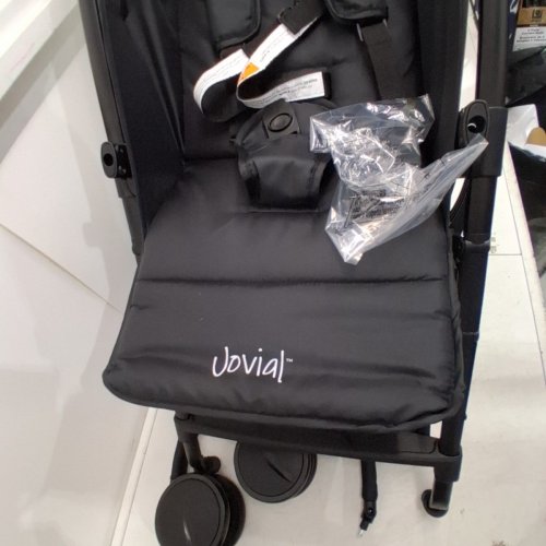 PYLE JOVIAL LIGHTWEIGHT FOLDING BABY STROLLER - BLACK (MODEL: CA-JPC20BK) image 4