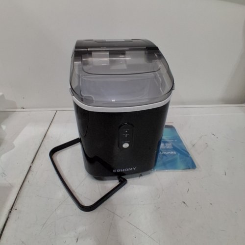 EUHOMY COUNTERTOP NUGGET ICE MAKER - 34LBS/DAY - BLACK (MODEL: IM-12S) image 3