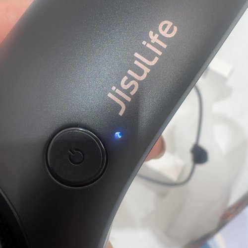 JISULIFE PORTABLE BLADELESS NECK FAN - BLACK image 2