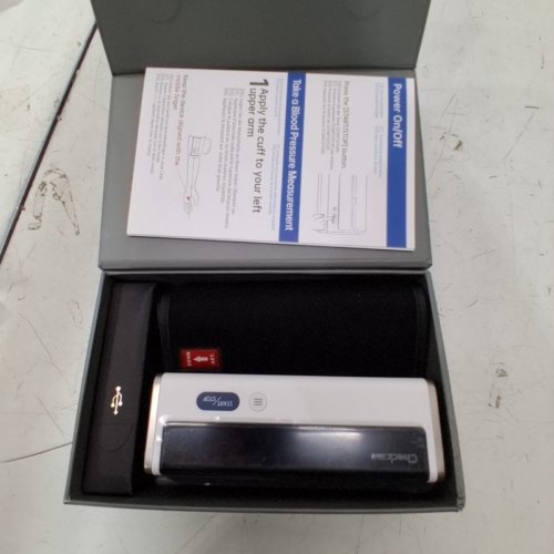 CHECKME BLUETOOTH BLOOD PRESSURE MONITOR - WHITE/BLACK (MODEL: BP2) image 2