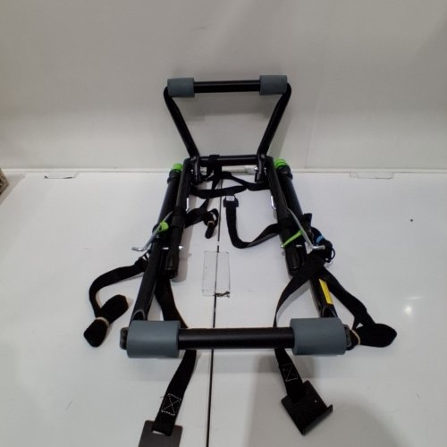 ALLEN SPORTS DELUXE TRUNK/SUV MOUNTED 2-BIKE CARRIER/RACK - BLACK/GREEN (MODEL: ZN102) image 2