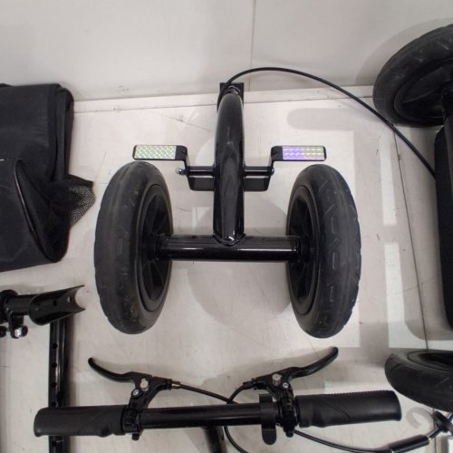 WHLICKS STEERABLE 4-WHEEL KNEE RELIEF SCOOTER - 300LBS MAX - BLACK (ITEM: KS03) image 4