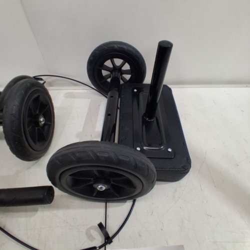 WHLICKS STEERABLE 4-WHEEL KNEE RELIEF SCOOTER - 300LBS MAX - BLACK (ITEM: KS03) image 6