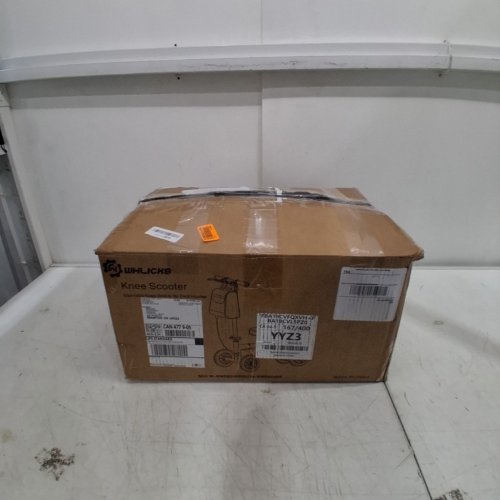WHLICKS STEERABLE 4-WHEEL KNEE RELIEF SCOOTER - 300LBS MAX - BLACK (ITEM: KS03) image 9