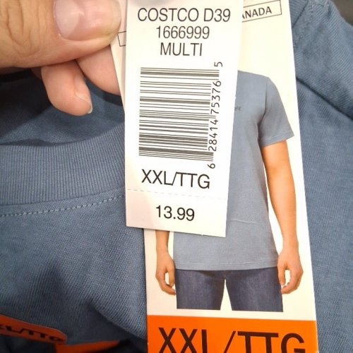 MEN'S PARASUCO 100% COTTON LOGO T-SHIRT - XXL - BLUE (STYLE: 1666998) image 2