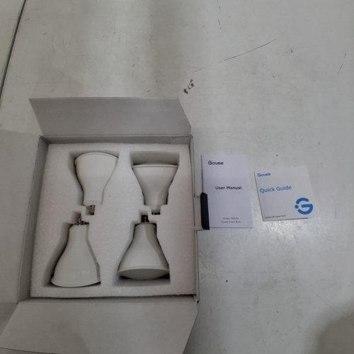 4PK GOVEE WI-FI & BLUETOOTH RGBWW GU10 BASE SMART BULBS- WORKS WITH ALEXA & GOOGLE HOME - 400LM (MODEL: H600D) image 2