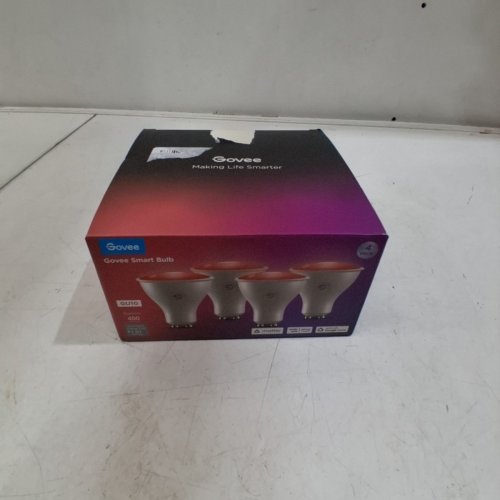 4PK GOVEE WI-FI & BLUETOOTH RGBWW GU10 BASE SMART BULBS- WORKS WITH ALEXA & GOOGLE HOME - 400LM (MODEL: H600D) image 6