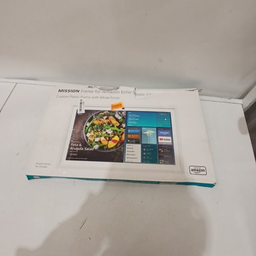 MISSION CUSTOM PLASTIC FRAME FOR AMAZON ECHO SHOW 21 - WHITE (MODEL: MC119) image 6