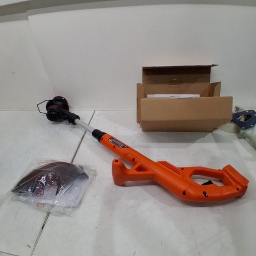 BLACK+DECKER STRING TRIMMER/EDGER *TOOL ONLY* - 10" - BLACK/ORANGE (MODEL: LST201) image 2