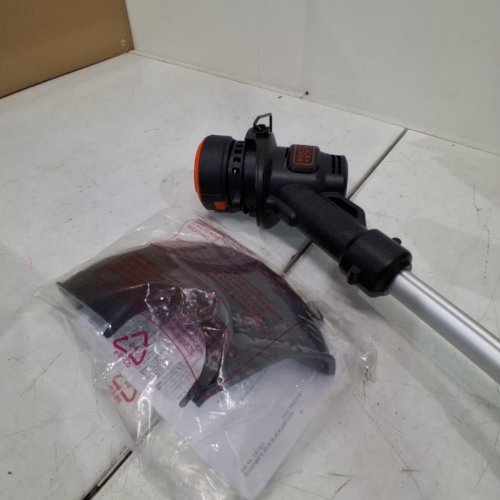 BLACK+DECKER STRING TRIMMER/EDGER *TOOL ONLY* - 10" - BLACK/ORANGE (MODEL: LST201) image 3