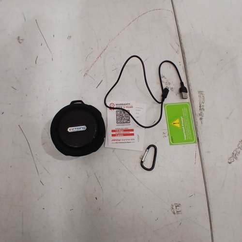 VICTSING C6 PORTABLE BLUETOOTH SPEAKER - WATERPROOF, 6H PLAYTIME, LOUD HD SOUND, SHOWER SPEAKER - BLACK (MODEL: BH114A) image 4