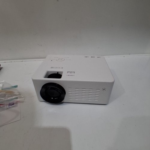 DR.J PORTABLE 1080P WIFI MOVIE PROJECTOR FOR UP TO 170" SCREEN - WHITE (MODEL: PT-06) image 4