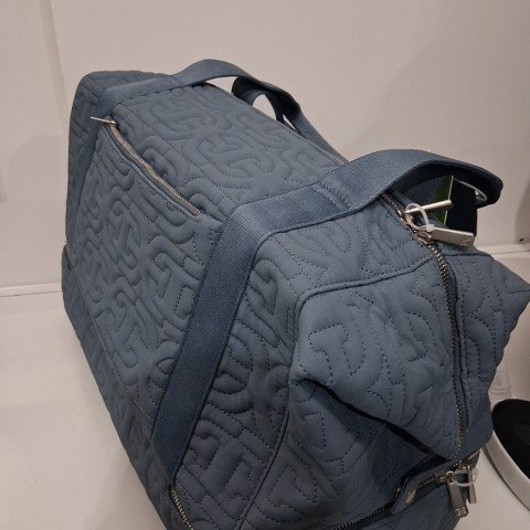 SAM EDELMAN WEEKENDER DUFFEL BAG - 18" X 12.5" X 9.5" - DUSTY BLUE image 3