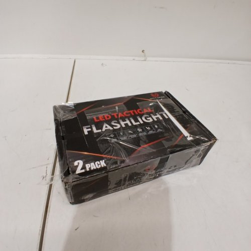 2PK LED TACTICAL 3-MODE BRIGHT FLASHLIGHTS - PINK image 3